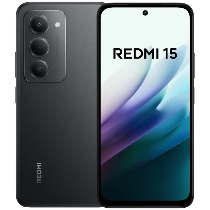 XIAOMI Redmi 15 - 256 GB Zwart - 256 GB Zwart