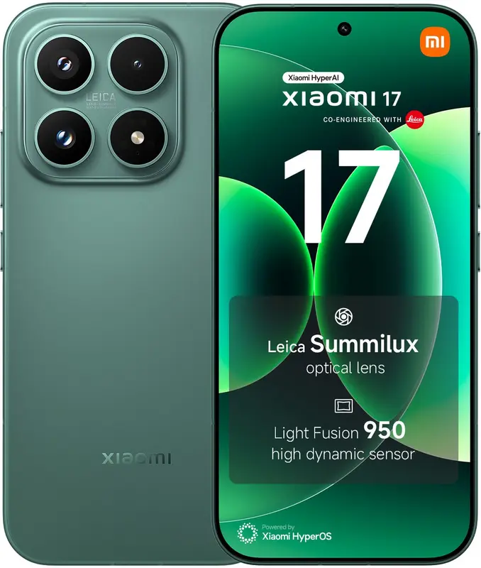 Xiaomi 17 - 12GB/512GB - Groen