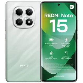 XIAOMI Redmi Note 15 - 6GB - 128GB - Groen - 128 GB Groen