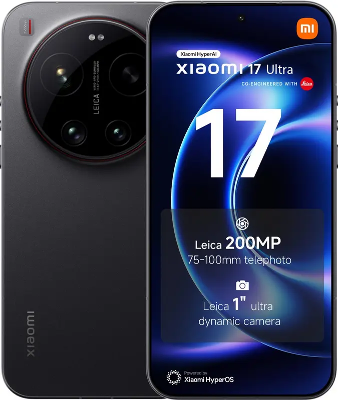 Xiaomi 17 Ultra – 16 GB RAM – 1 TB – Black