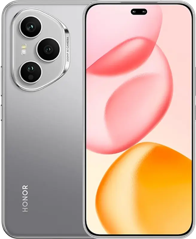 HONOR 400 Pro 5G - Grijs 12GB+512GB - 200MP KI-Kamera - Snapdragon 8 Gen 3 - IP68/IP69 - 100W Snelladen