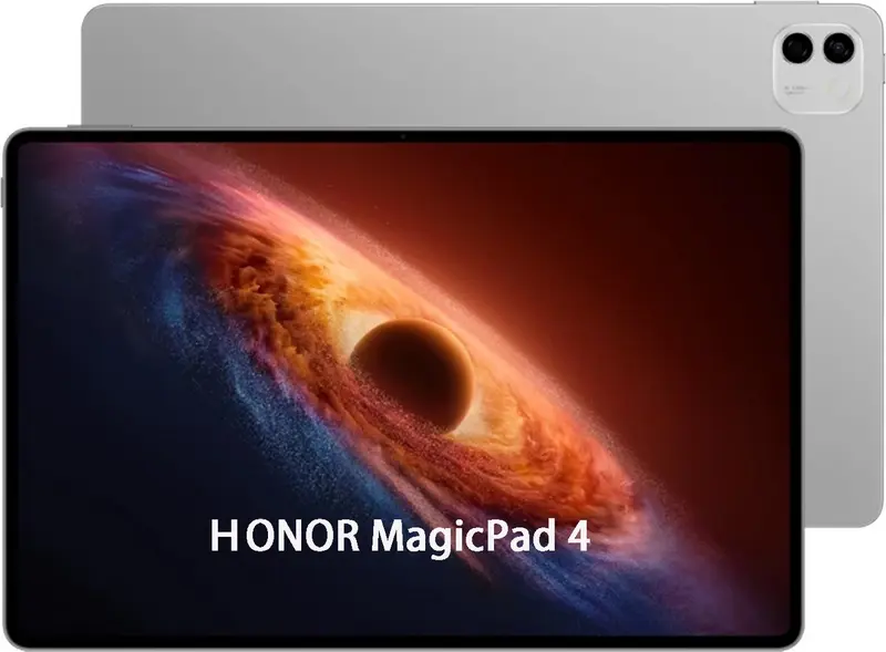 HONOR MagicPad 4 – Premium Tablet (12.3 Inch) – WIFI – 12GB RAM + 256GB Opslag – Snapdragon 8 Gen 5 – 3K OLED (165Hz) – MagicOS 10 – Space Gray