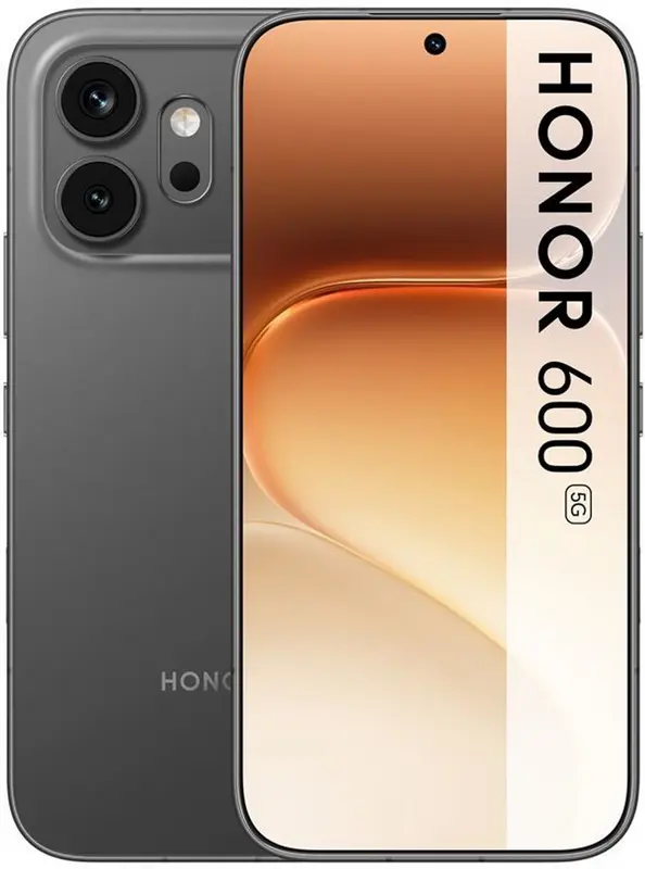 HONOR 600 - Smartphone 5G - 8GB 256GB - Zwart - 6.57 inch AMOLED - 200MP - IP68