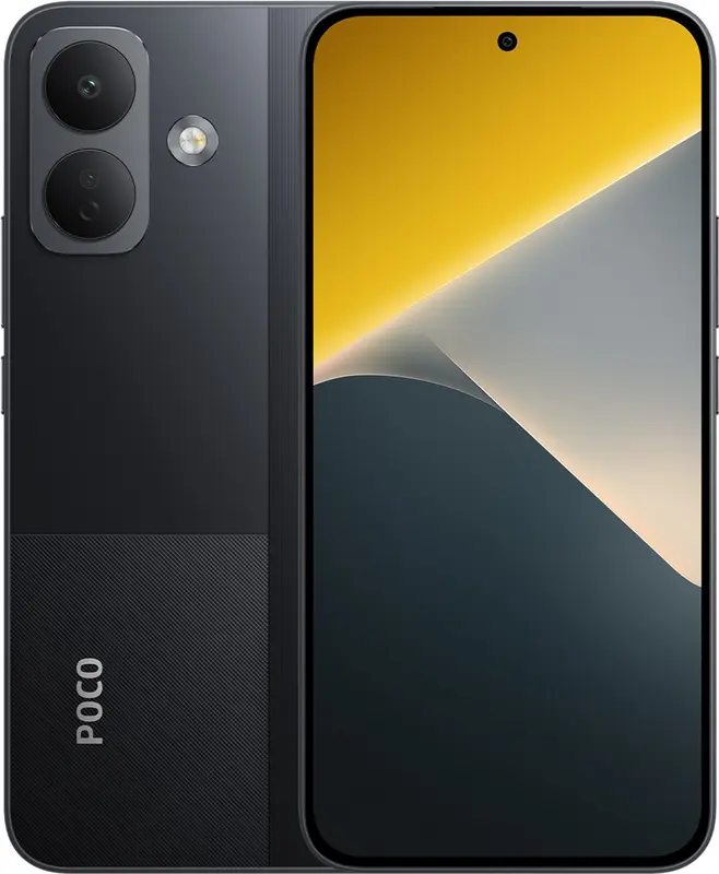 Xiaomi POCO X8 - 8GB RAM - 256GB - Black - Enorme 8340mAh batterij met 67W HyperCharge - 6.83" 1,5K ultrahelder AMOLED-display - Gesegmenteerd patroonontwerp met robuuste afwerking