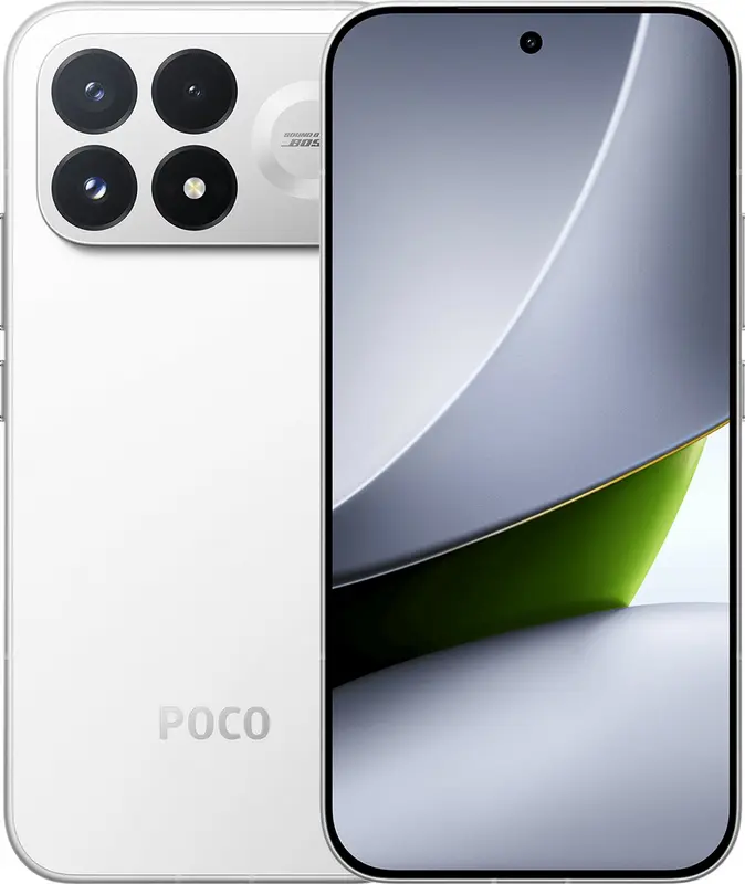 Xiaomi POCO F9 Pro 12GB 256GB Wit - 5G Gaming Smartphone – 185Hz, 6330mAh, 100W Snelladen