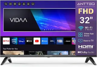 ANTTEQ L32-AVF3.N1 - Full-HD Smart TV – 32 Inch (81 cm) – VIDAA - Triple Tuner
