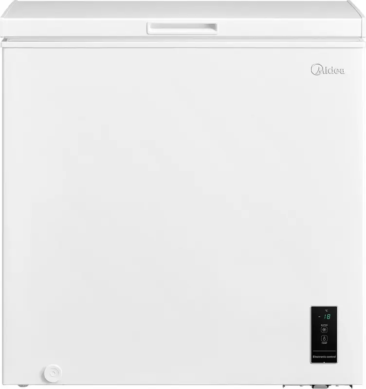 Midea MDRC280FEE01 - Vrieskist - Vrijstaand - Wit - E label - 200 kWh/jaar - 41 dB - 198 l