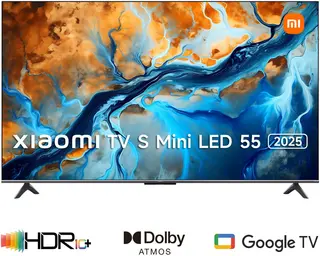 Xiaomi TV S Mini LED 55 2025 139,7 cm (55") 4K Ultra HD Smart TV Wifi Zwart 1200 cd/m²