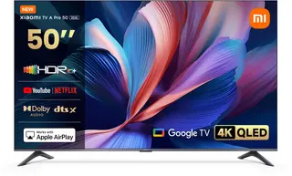 Xiaomi TV A Pro 2026 50 inch (127 cm) - 4K QLED - Smart TV met Google TV - Dolby Audio & DTS:X - HDMI 2.1 - CI+ slot - Google Cast