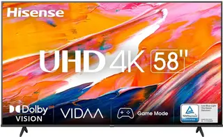 Hisense 58A6K - 58 inch - 4K LED Smart TV - Game Mode Plus - Airplay2