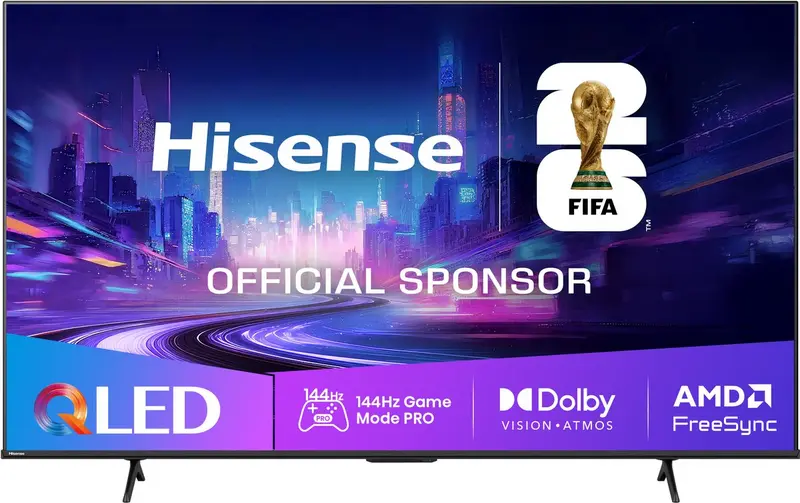 Hisense 55E7Q PRO - 55 inch - 4K QLED - 144hz - 2025 - Smart TV