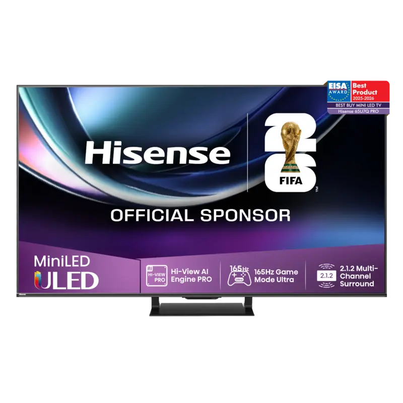 HISENSE 65U72Q PRO - Ultra HD 4K - Mini-led-tv - 65 inch - 2025