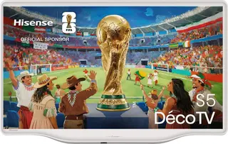 Hisense 32S5Q SmartTV - 32 inch - DécoTV - Hi-QLED Colour - Art-Inspired Design - Gallery Mode - Art Gallery - Dolby Atmos - FHD Resolution - High Contrast - Versitile Fit - Fluid Central Stand