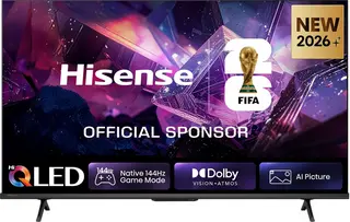 Hisense 43E7S PRO SmartTV - 43 inch - 4K Hi-QLED - 2026 - Native 144Hz Game Mode - Hi-QLED Colour - Built-in Subwoofer - AI Picture - AI Smooth Motion - AMD FreeSync Premium - Dolby Vision Atmos