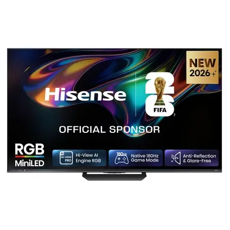 Hisense 55UR8S RGB MiniLED 4K 180Hz Smart TV (2026)