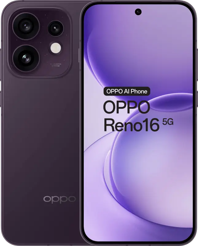 OPPO Reno16 512GB Paars 5G