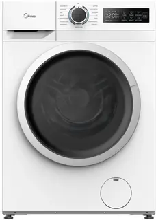 Midea MF110W70BA10/W-HR - Wasmachine - Voorlader - Wit - A label - 72 dB - 1400 rpm - 45 l Waterverbruik (per cyclus, programma eco 40-60) -Engels display