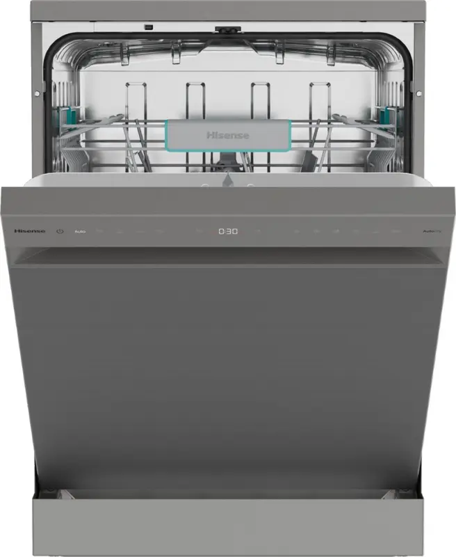 Hisense HS662A90X Vaatwasser Inox - A - Quick 20 min
