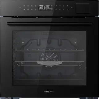 Dreame OZ40 Pro Inbouw Combi-Stoomoven 81L – Airfryer, Stoom en Bak in één - PID-regeling - 15 Recepten - Energieklasse A++ - Zwart