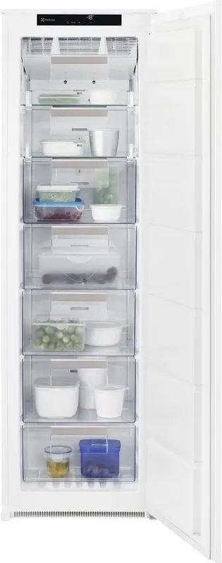 Electrolux Vriezer | Model LUT6NF18S | Inbouw | 204 liter | Wit | NoFrost | Touch-bediening | FastFreeze