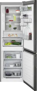 AEG RCB732E5MB koel-vriescombinatie Vrijstaand 331 l E Zwart