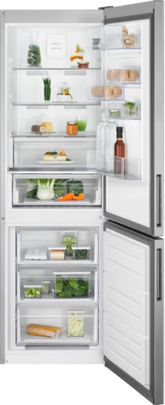 Electrolux LNC7ME32X2 koel-vriescombinatie Vrijstaand 208 l Grijs