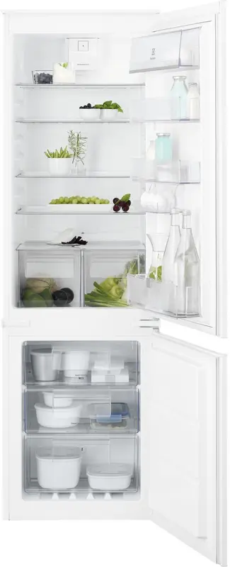 Electrolux KNT6TE18S Inbouw koel-vriescombinatie Ingebouwd 254 l E Wit