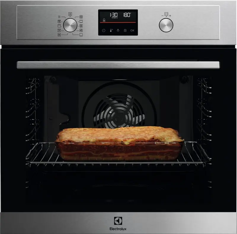 Electrolux EOF4P56X Inbouwoven – 72L – Pyrolyse – Heteluchtoven – SurroundCook – RVS - 60 cm