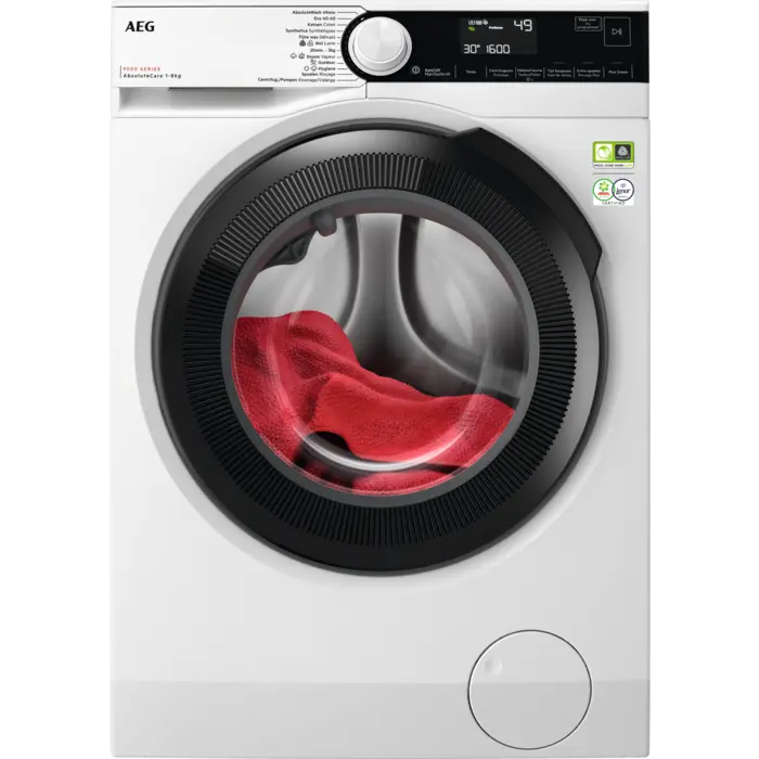 AEG 9000 serie AbsoluteCare® Wasmachine voorlader 8 kg LR9586BN4