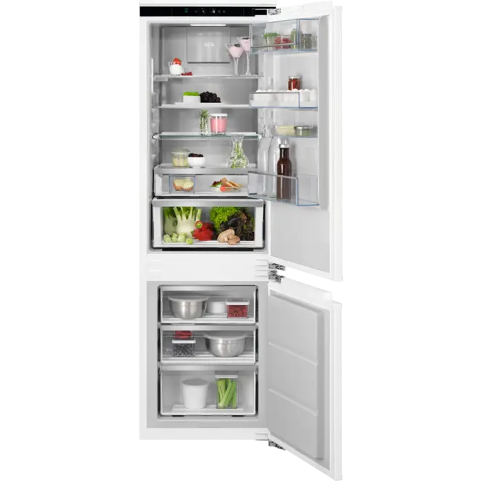 AEG 8000 Cooling 360° - Koel-vriescombinatie inbouw 178 cm NSC8M181BC