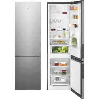 AEG 7000 GreenZone+ - Koel/vrieskast vrijstaand 202 cm vingervlekvrije rvs ORC7P361CX
