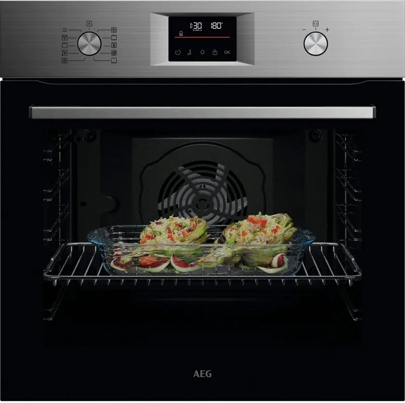 AEG OU5PB40SM SurroundCook - Heteluchtoven - Met Pyrolysereiniging