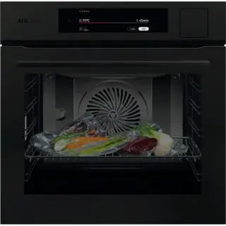 AEG 9000 ProAssist met SteamPro - Combi hetelucht- en stoomoven BS9900T