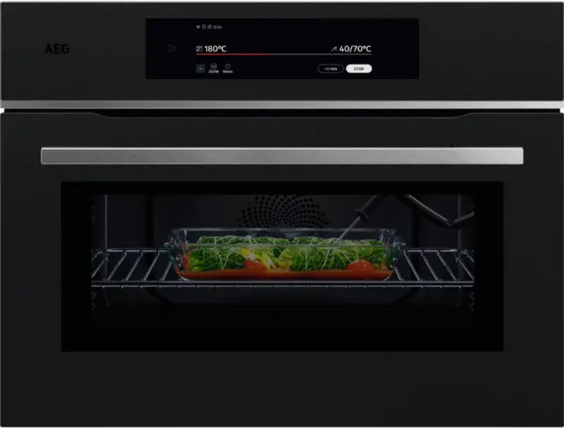 AEG Series 9000 TKK8N821T 44 l 3000 W Zwart