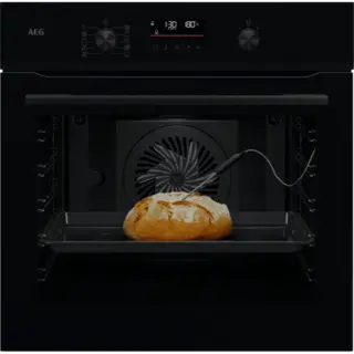 AEG 5000 SurroundCook met SteamBake - Heteluchtoven met stoomondersteuning met pyrolysereiniging NBA5P521AB