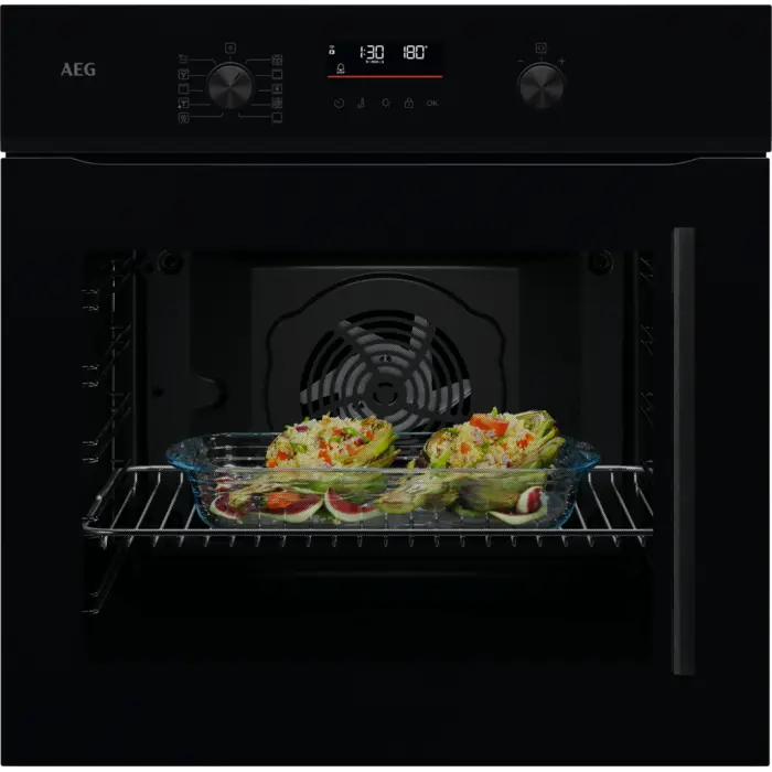 AEG 5000 SurroundCook - Heteluchtoven met pyrolysereiniging NBU5P401LB