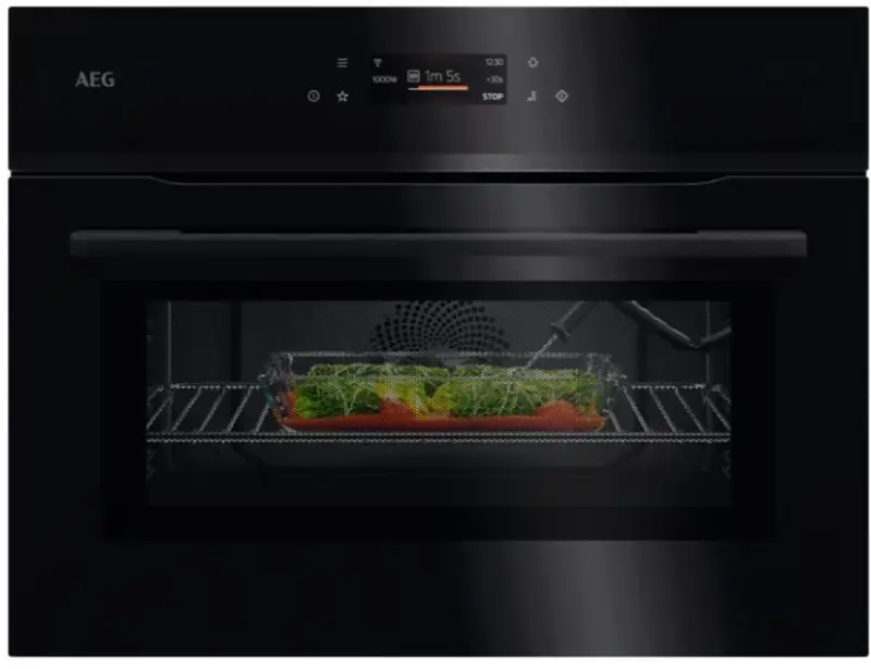 AEG NKK8N601B - Serie 8000 - inbouw combi oven (45 cm)