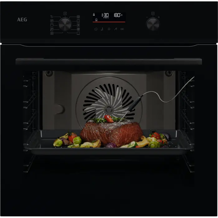 AEG 6000 SenseCook - Heteluchtoven Katalyse/Aqua Clean NBS6C521AB