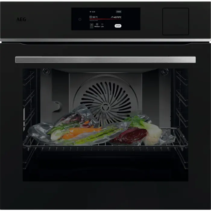 AEG 8000 MealAssist met SteamPro Combi hetelucht- en stoomoven TP8SB73WAT