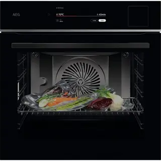 AEG TP9SB831AB combi-stoomoven – 60 cm – Hetelucht + stoom – Wi-Fi – Zwart