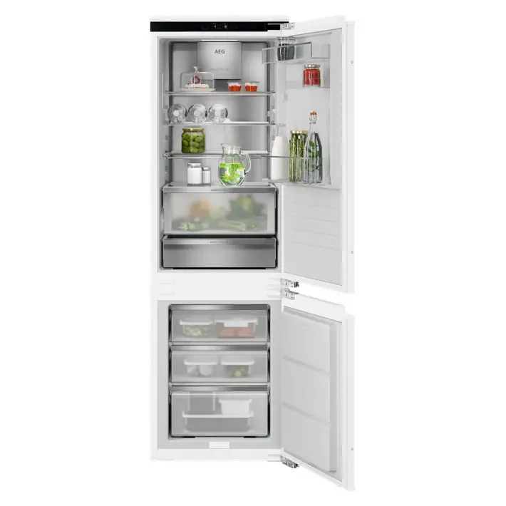 AEG TC9MS181AC Koel-vriescombinatie Wit