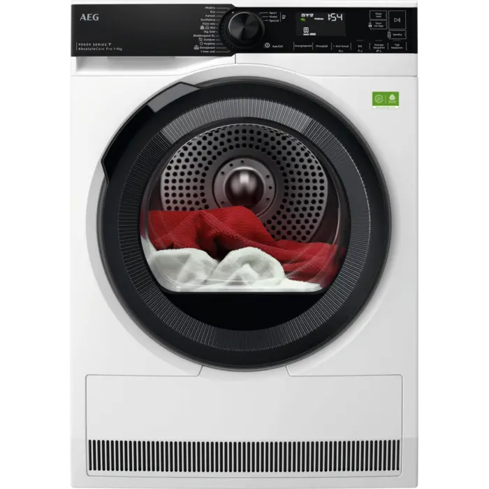 AEG 9000X AbsoluteCare® Pro - Warmtepomp Droger 9 kg TR969V6C