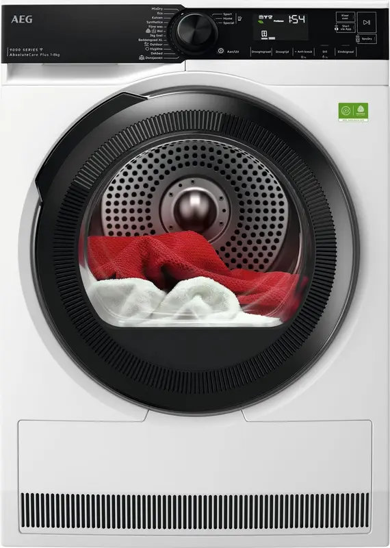 AEG TR968PB4C 9000 AbsoluteCare Plus - Warmtepomp - Droger - 8 kg