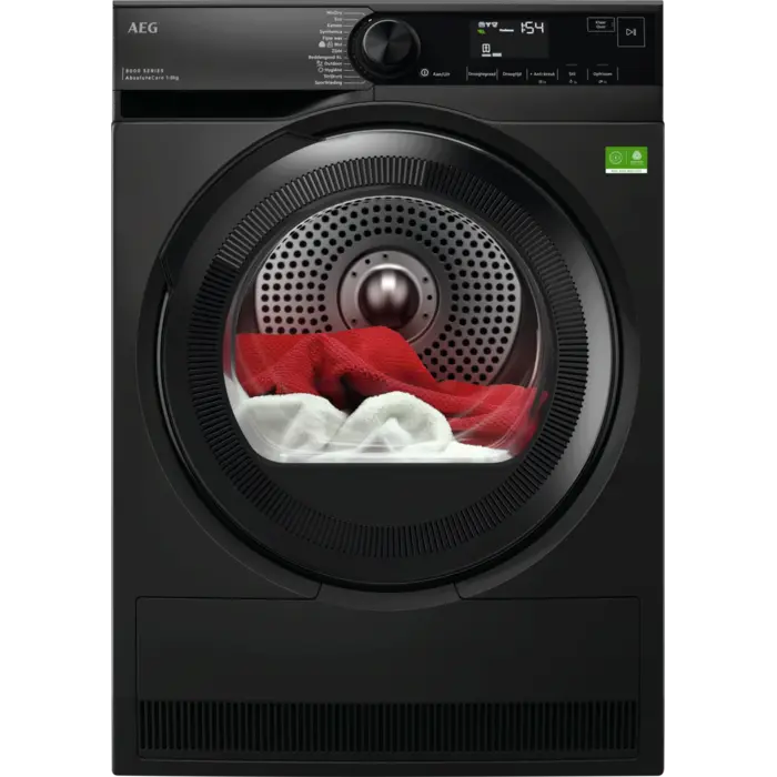 AEG 8000 AbsoluteCare® - Warmtepomp Droger 8 kg Dark Silver TR868DS4