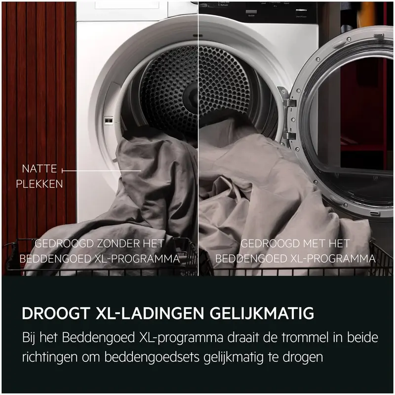 AEG TE739E4B Warmtepompdroger Wit