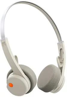 MONDO Draadloze Hoofdtelefoon - On-Ear - Bluetooth 5.3 - Hoofdtelefoon - RETRO - Grijs Beige