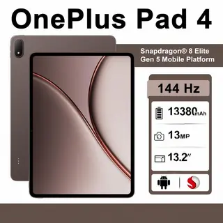 OnePlus Pad 4 Tablet – 12GB+256GB – WiFi – Dune Glow - 13380mAh -Dune Glow