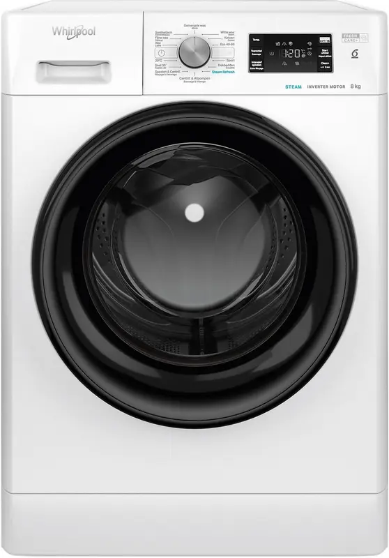 WHIRLPOOL FFB 8489E BV BE Freshcare - Wasmachine Voorlader - 8 kg - 1400 rpm