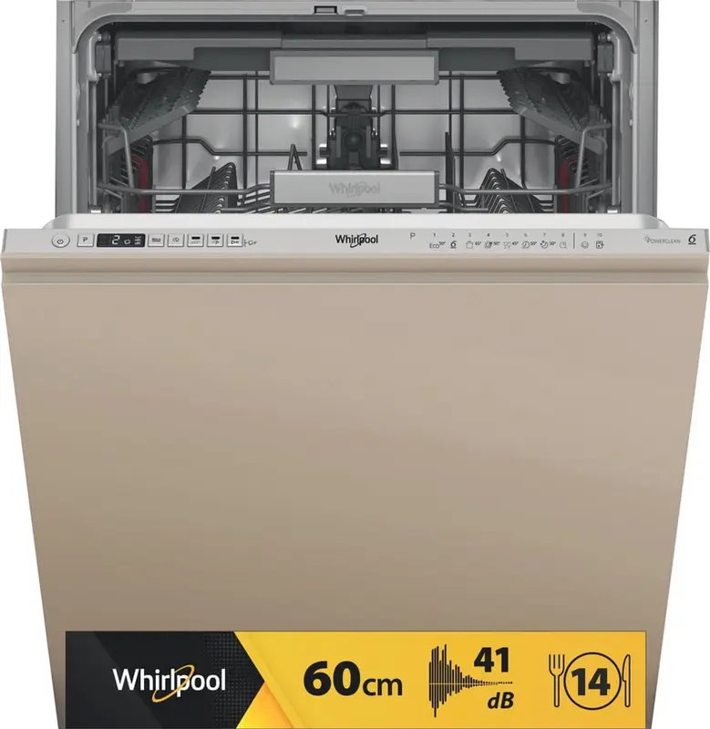 Whirlpool WD6I D741A S - Inbouw vaatwasser (60 cm)