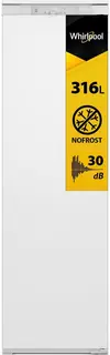 Whirlpool WHSD18A013C2 koelkast Ingebouwd 306 l Roestvrijstaal